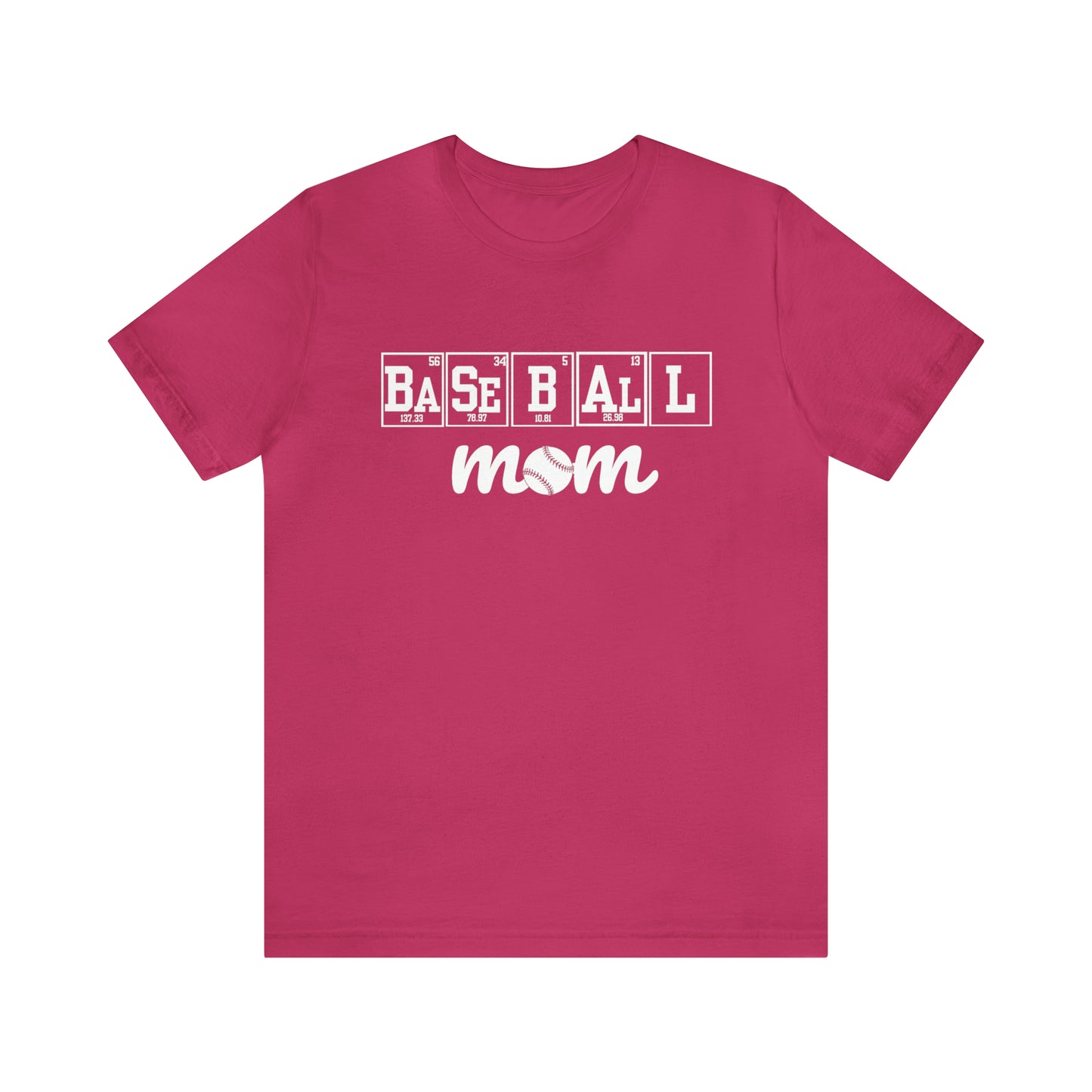 Baseball Mom Science T-Shirt