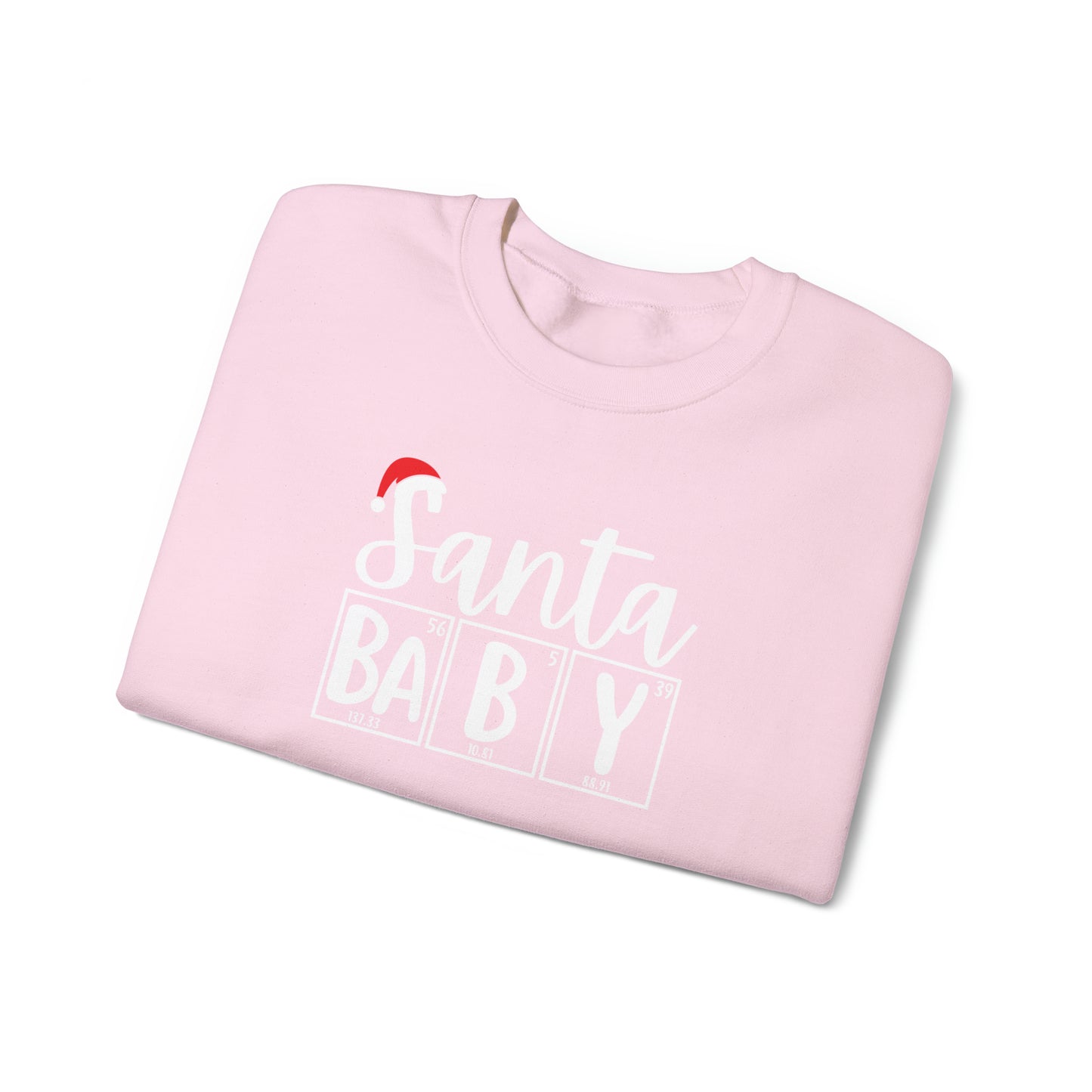 Santa Baby Chemistry Crewneck Sweatshirt, Christmas Holiday Sweater, Periodic Table, Scientist Gift, Science Teacher Gift, Breaking Bad