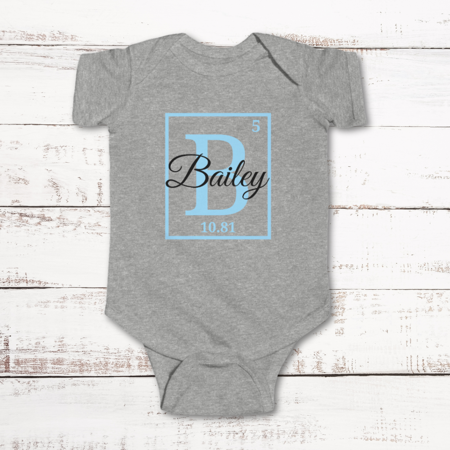Custom Science Baby Onesie