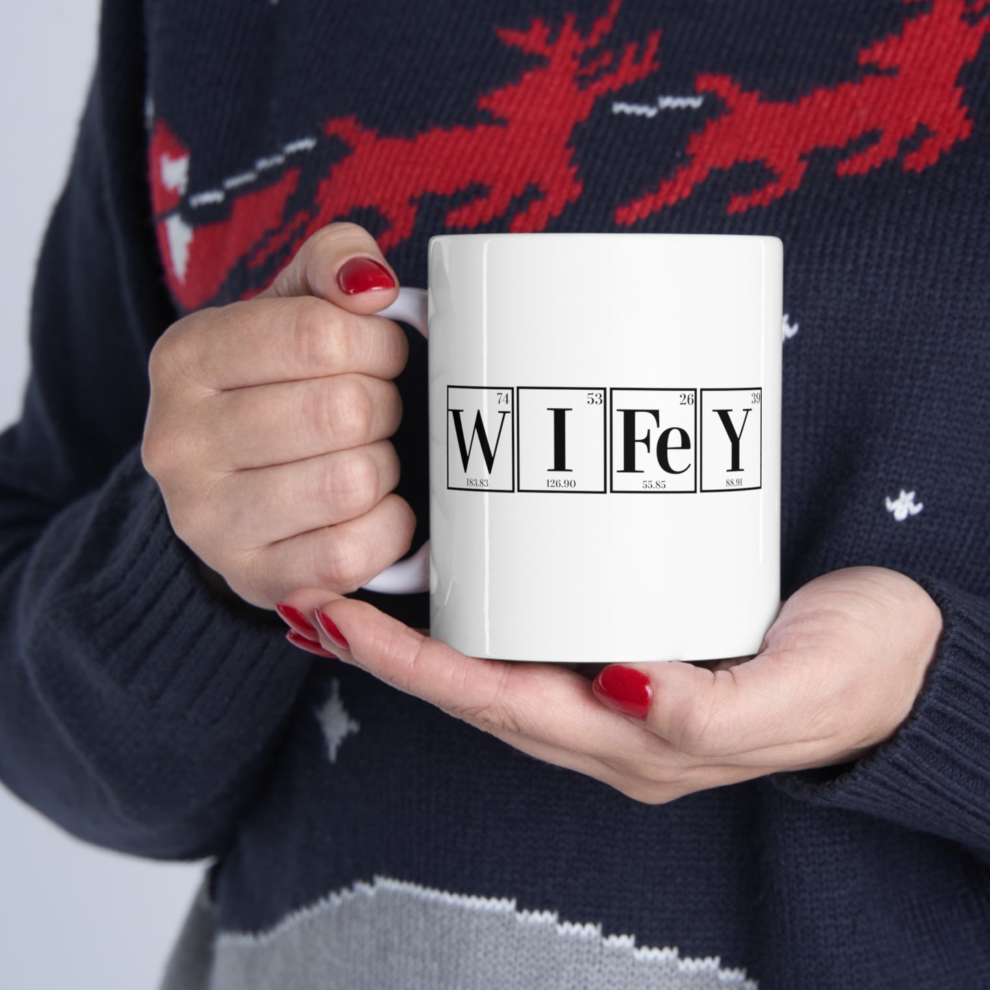11oz - Science Coffee Mug, Wifey Coffee Mug, Wifey Mug, Chemistry Gift, Scientist Gift