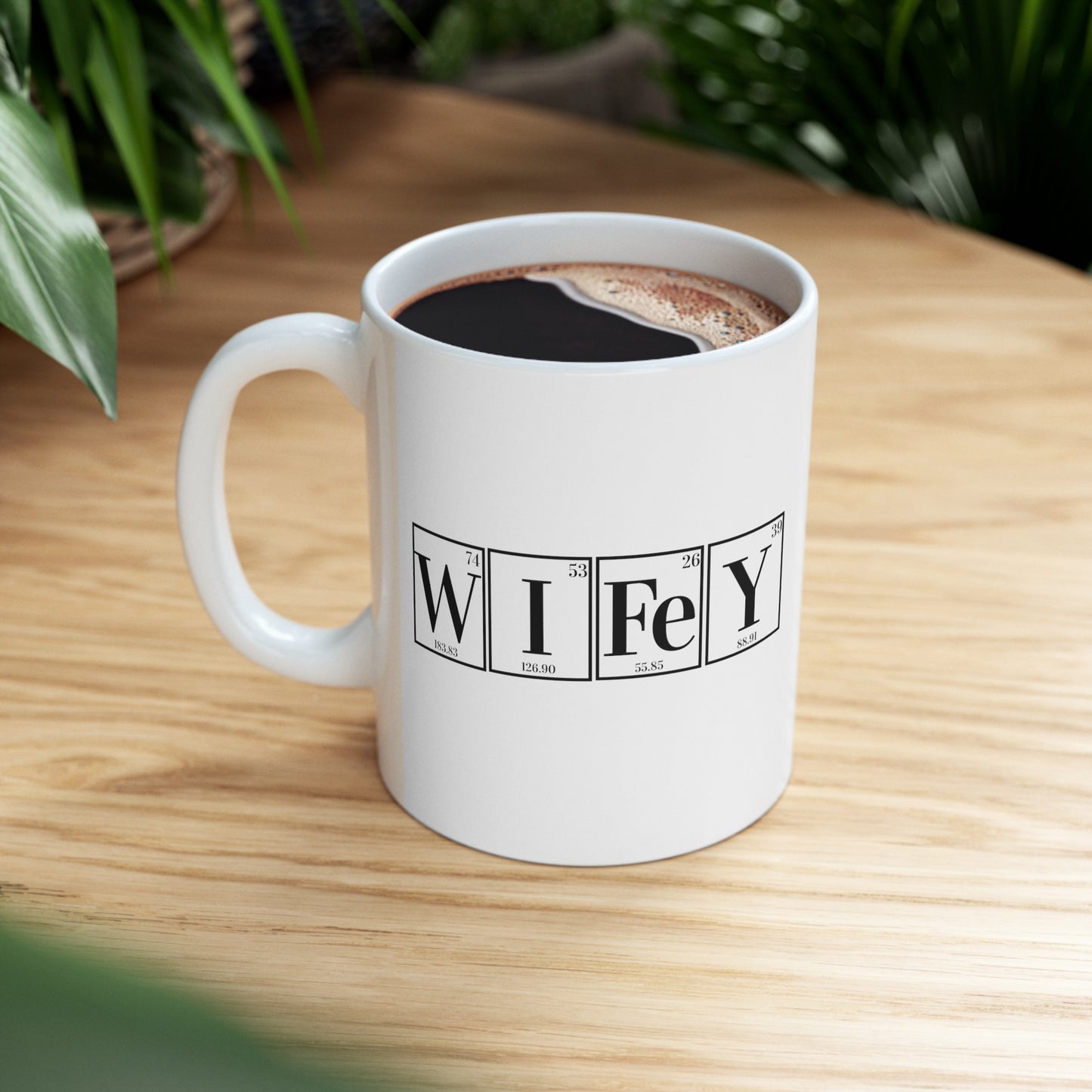 11oz - Science Coffee Mug, Wifey Coffee Mug, Wifey Mug, Chemistry Gift, Scientist Gift
