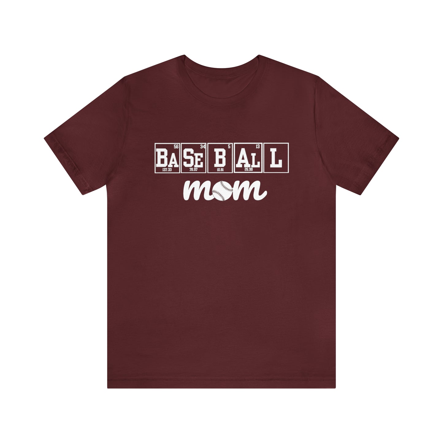 Baseball Mom Science T-Shirt