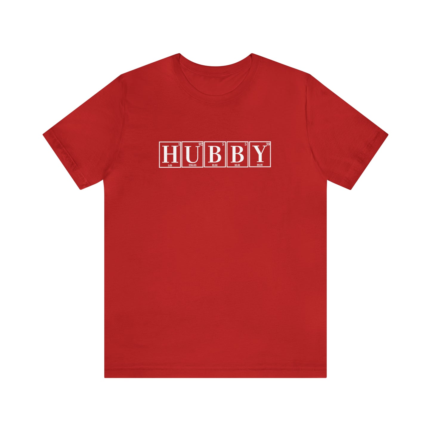 Hubby Shirt, Hubby Science Shirt, Chemistry Shirt, Chemistry Gift, Hubby shirt, Periodic Table Humor, Science-themed Tee, Chemistry of Love