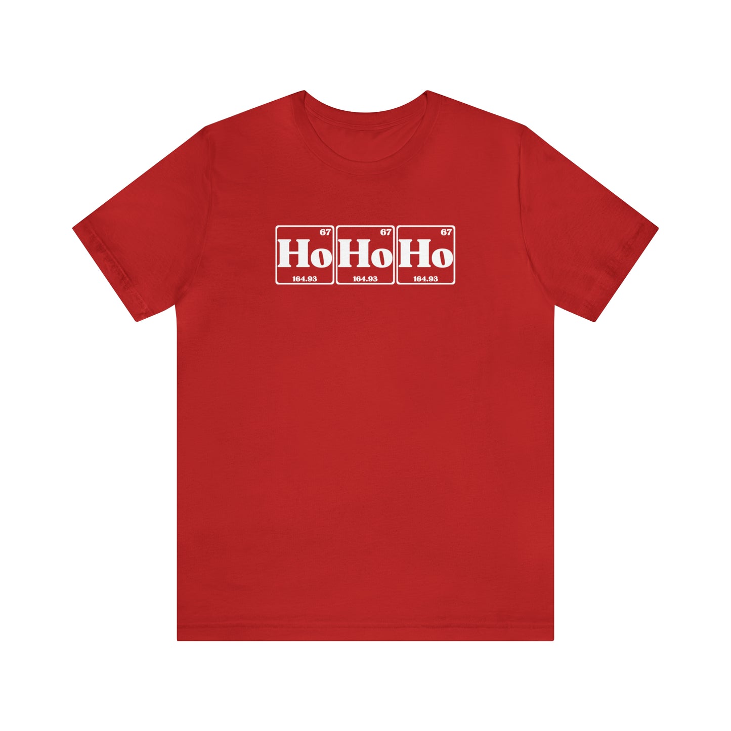 Ho Ho Ho Christmas Shirt, Christmas T-Shirt, Holiday T-Shirt, Science Holiday Shirt