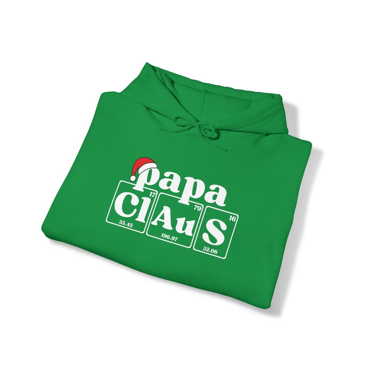 PaPa Claus Christmas Hoodie, Periodic Table Gift, Christmas Chemistry Sweater, Breaking Bad, Holiday Sweatshirt, Science Teacher, Scientist