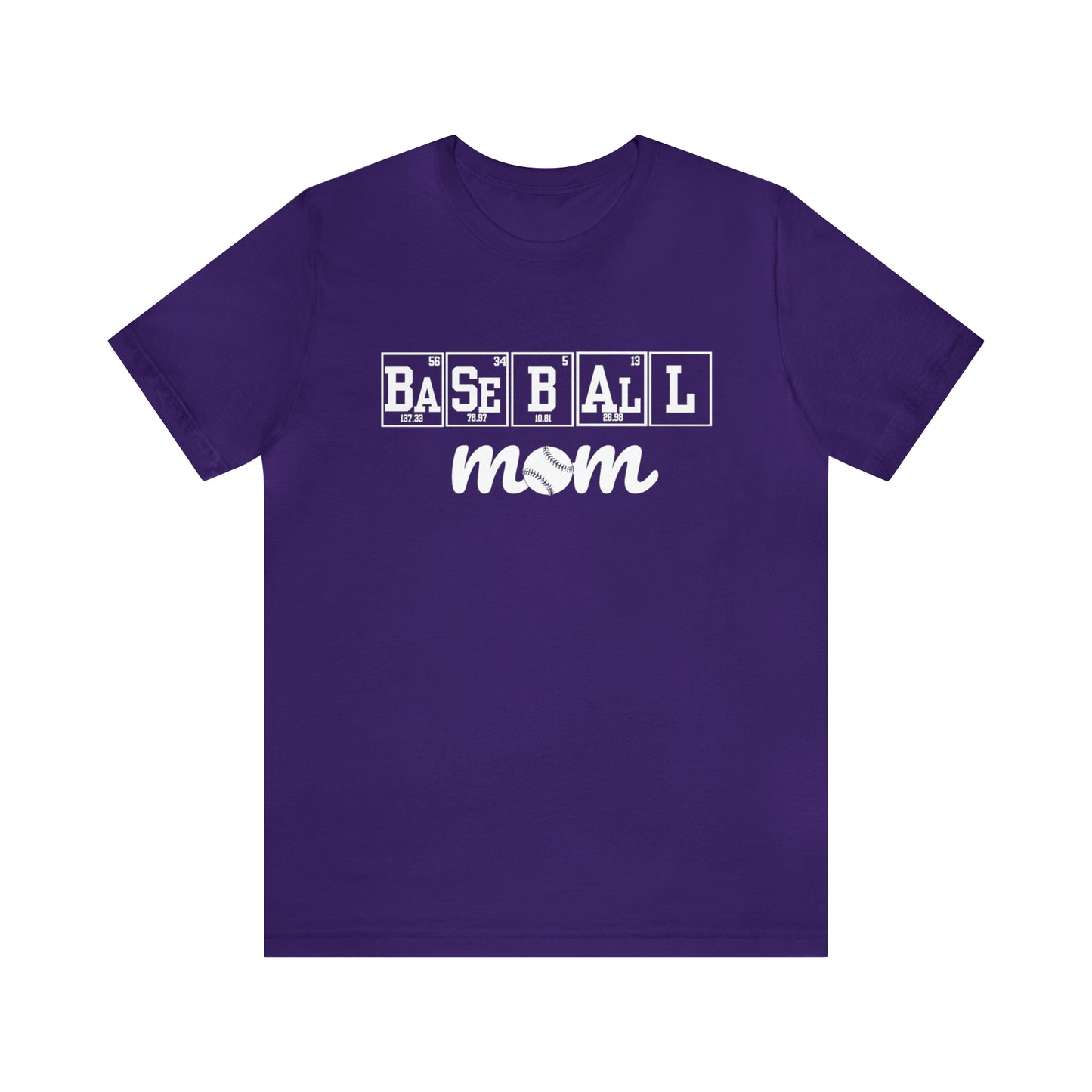 Baseball Mom Science T-Shirt