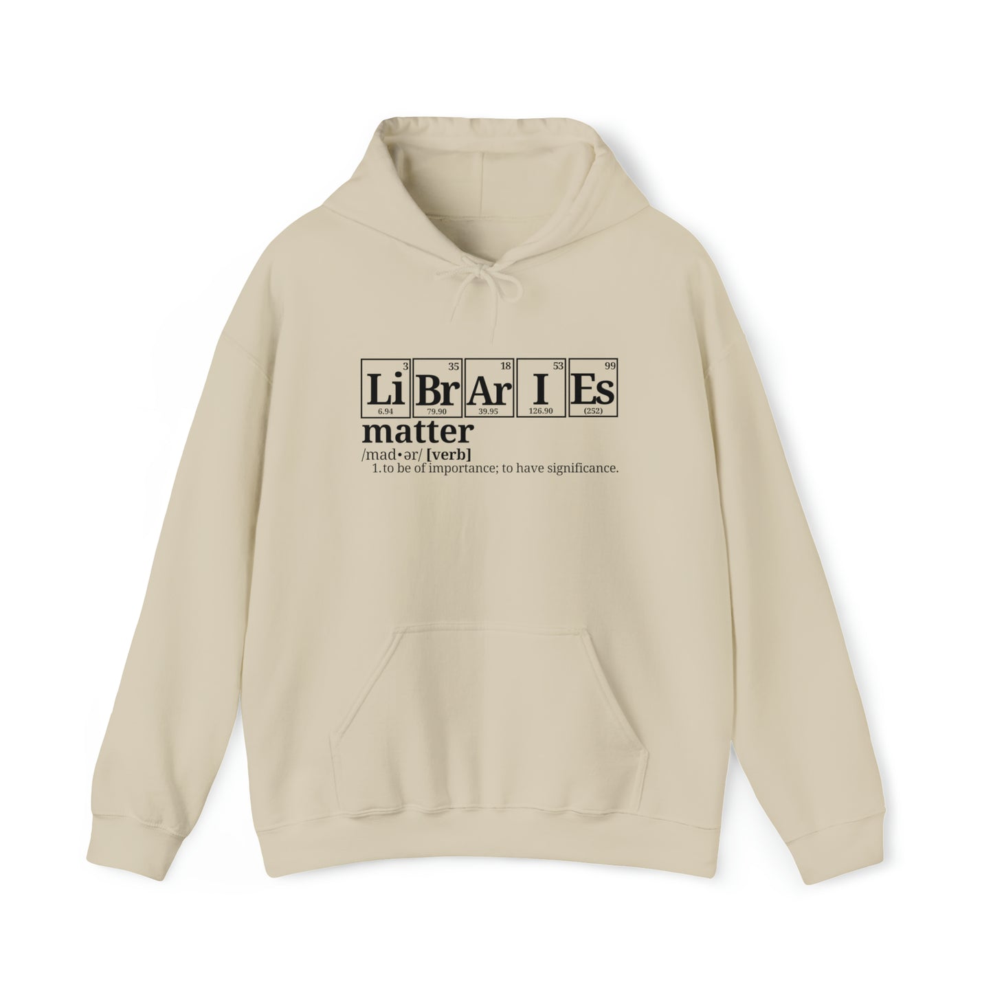 Libraries Matter Hooded Sweatshirt, Libraries Matter Hoodie, Librarian Hoodie, Librarian Sweatshirt