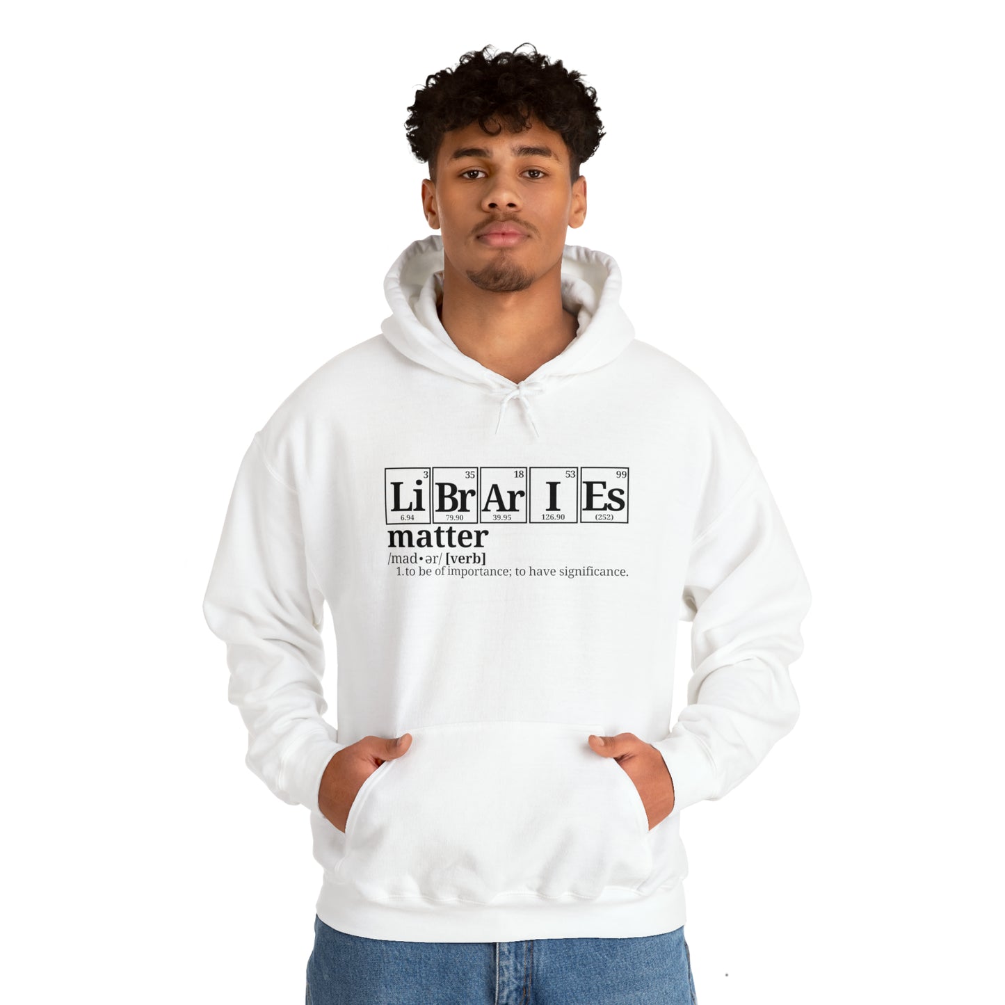 Libraries Matter Hooded Sweatshirt, Libraries Matter Hoodie, Librarian Hoodie, Librarian Sweatshirt