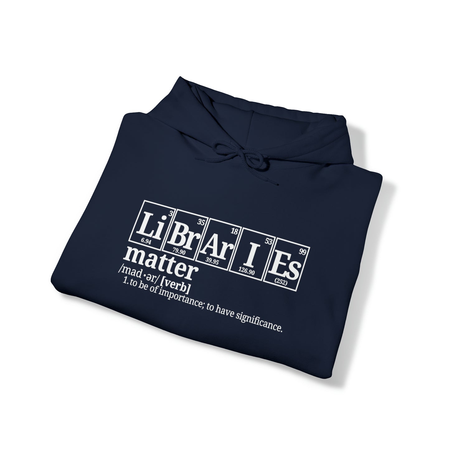 Libraries Matter Hooded Sweatshirt, Libraries Matter Hoodie, Librarian Hoodie, Librarian Sweatshirt
