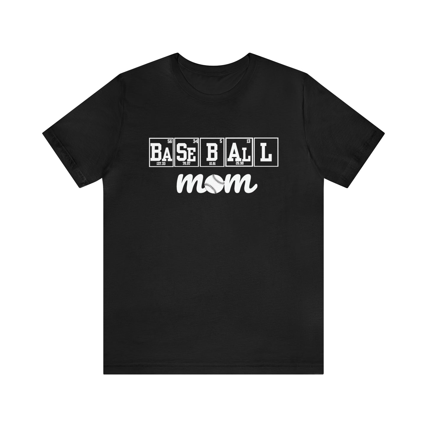 Baseball Mom Science T-Shirt