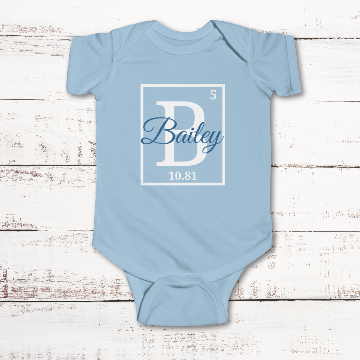 Custom Science Baby Onesie