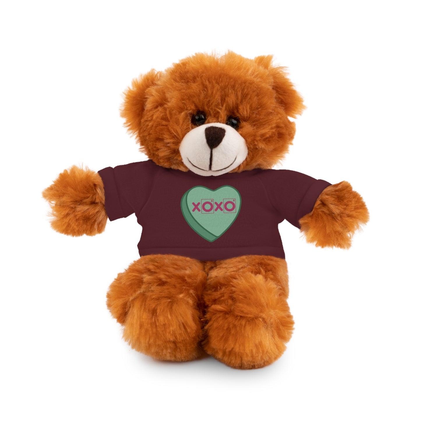 XOXO - Science Valentine Stuffed Animal Plushie, Chemistry Plush, Valentines Day Bear, Gift for Her, Gift for Him, Periodic Table
