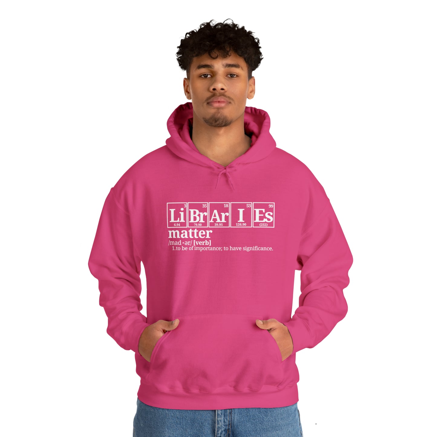 Libraries Matter Hooded Sweatshirt, Libraries Matter Hoodie, Librarian Hoodie, Librarian Sweatshirt