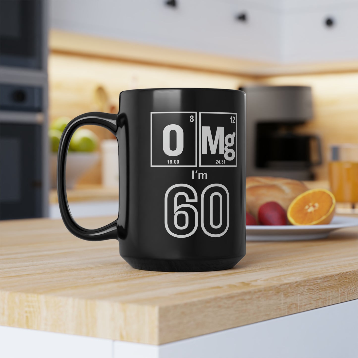 15oz - 60th Birthday Science Mug