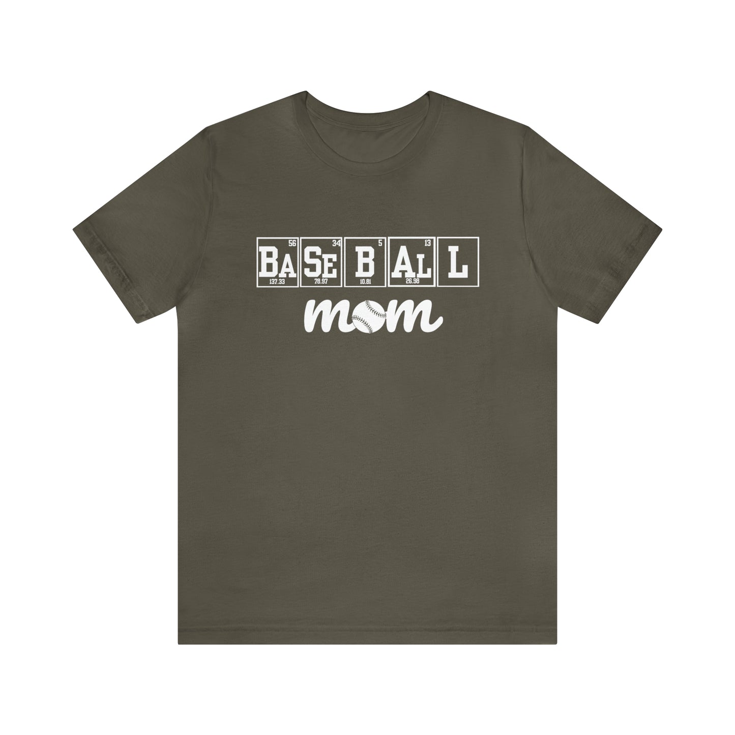 Baseball Mom Science T-Shirt