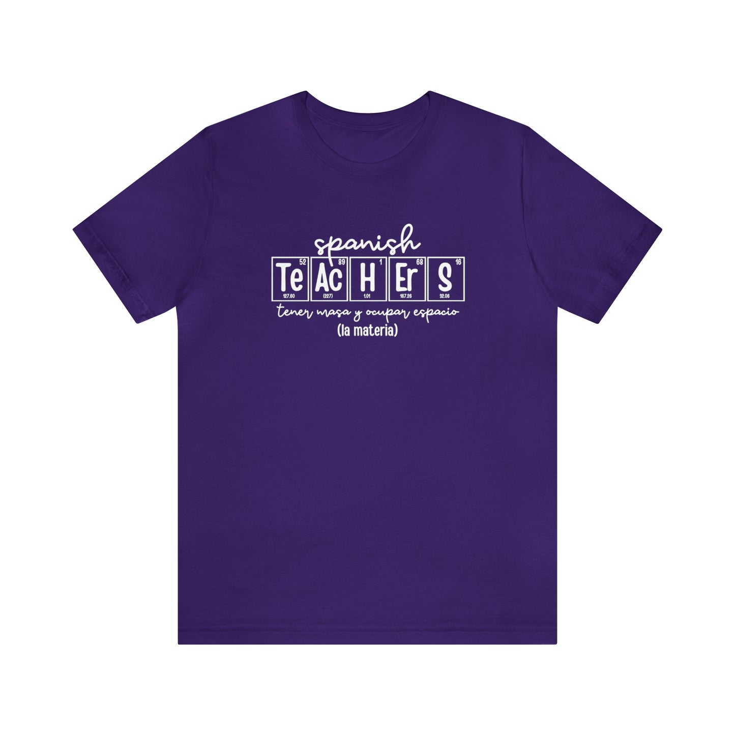 Spanish Teachers Matter Science T-Shirt