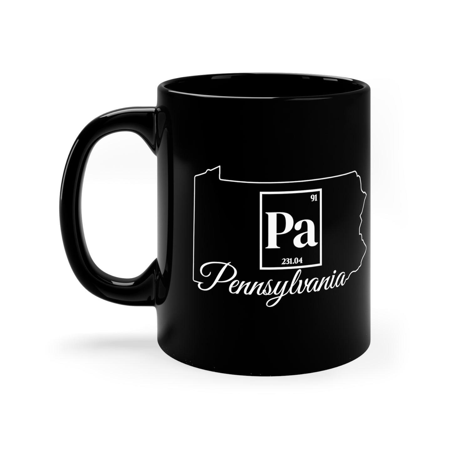 11oz Science Coffee Mug - Pennsylvania State Coffee Mug