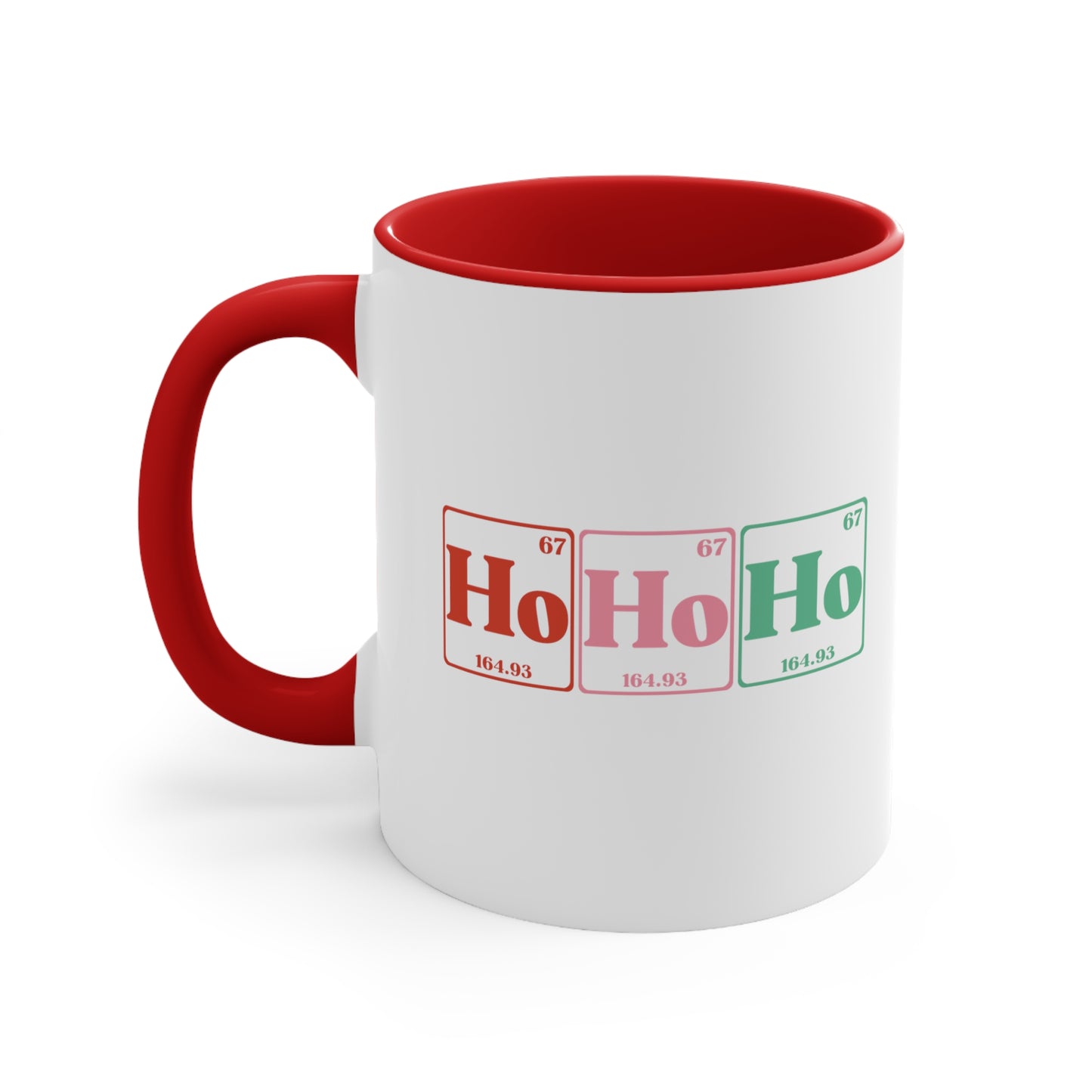 11 oz. - Ho Ho Ho Christmas Coffee Mug, Christmas Mug, Holiday Coffee Mug, Holiday Mug, Science Coffee Mug, Scientist Gift, Teacher Gift