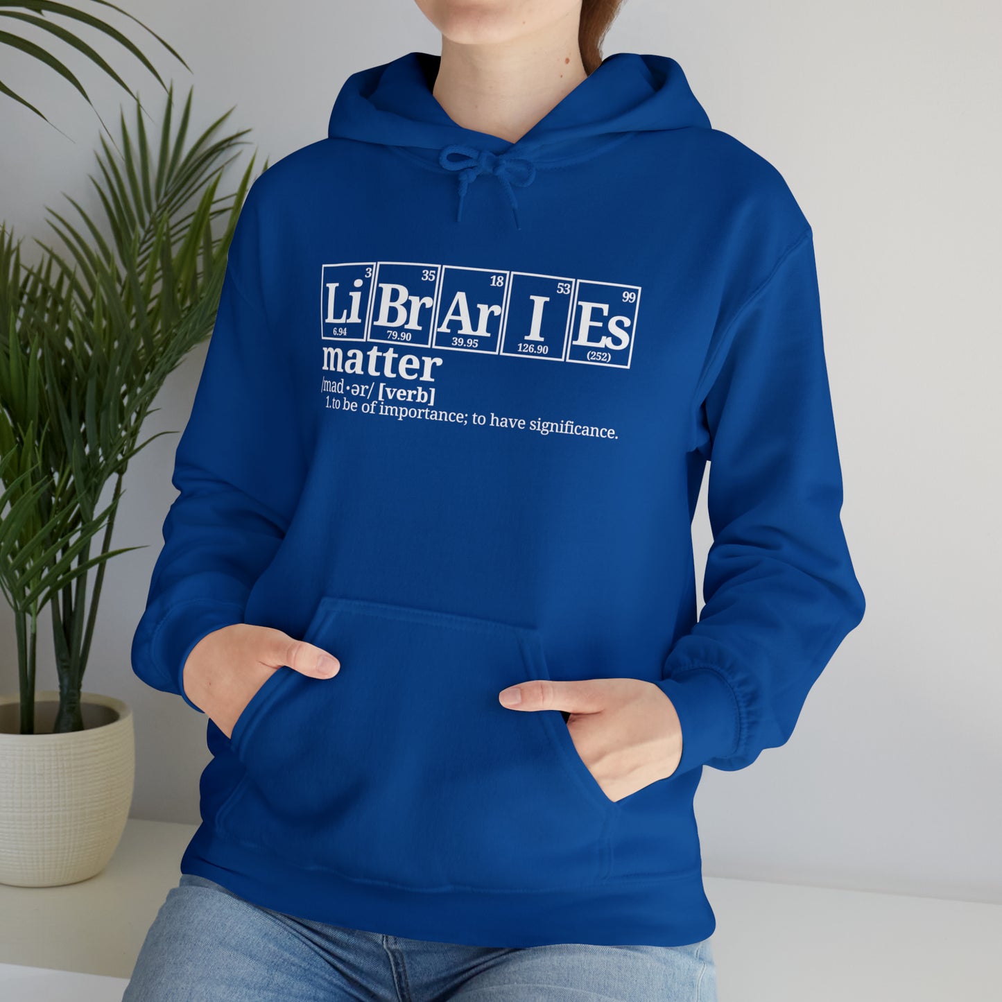 Libraries Matter Hooded Sweatshirt, Libraries Matter Hoodie, Librarian Hoodie, Librarian Sweatshirt