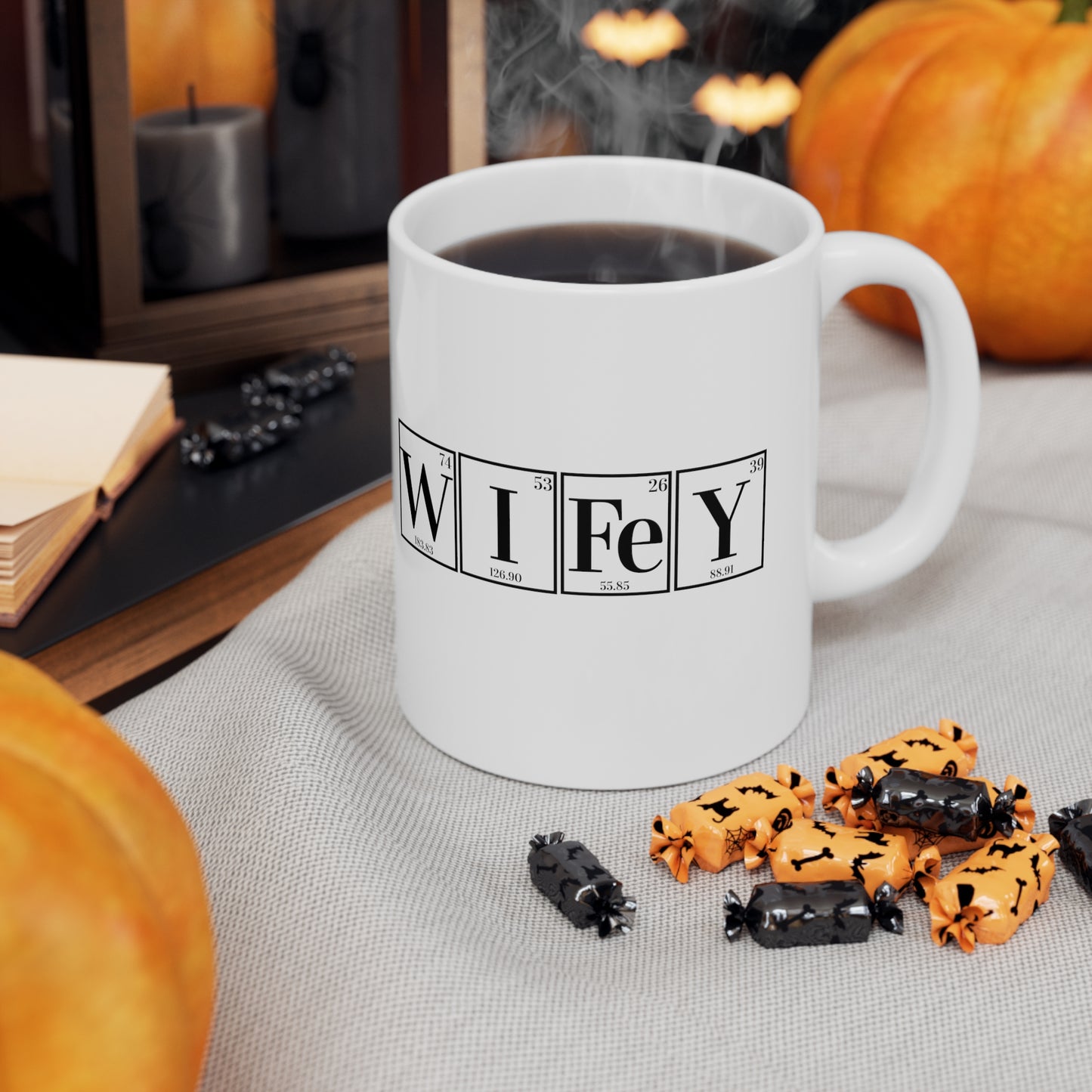 11oz - Science Coffee Mug, Wifey Coffee Mug, Wifey Mug, Chemistry Gift, Scientist Gift