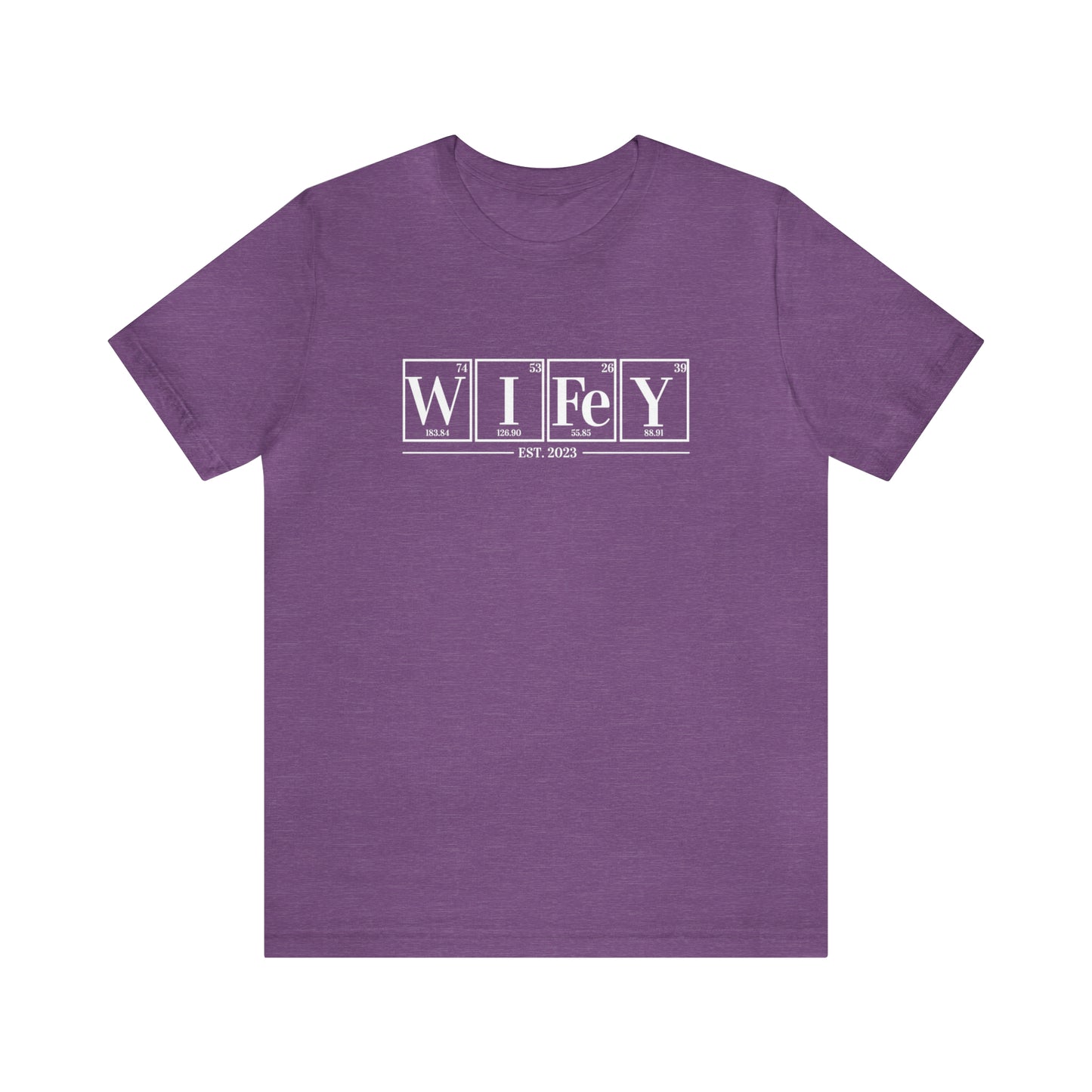 Wifey EST Shirt, Wifey Science Shirt, Chemistry Shirt, Chemistry Gift