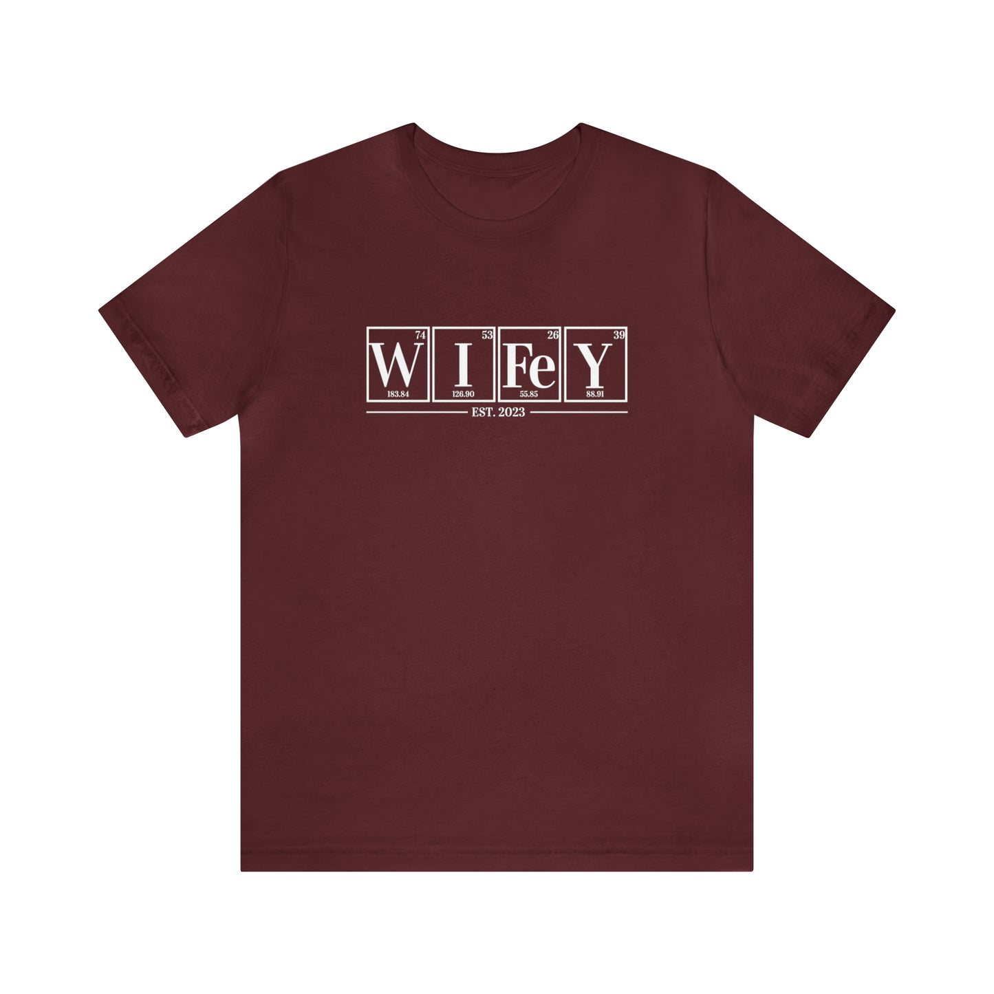 Wifey EST Shirt, Wifey Science Shirt, Chemistry Shirt, Chemistry Gift