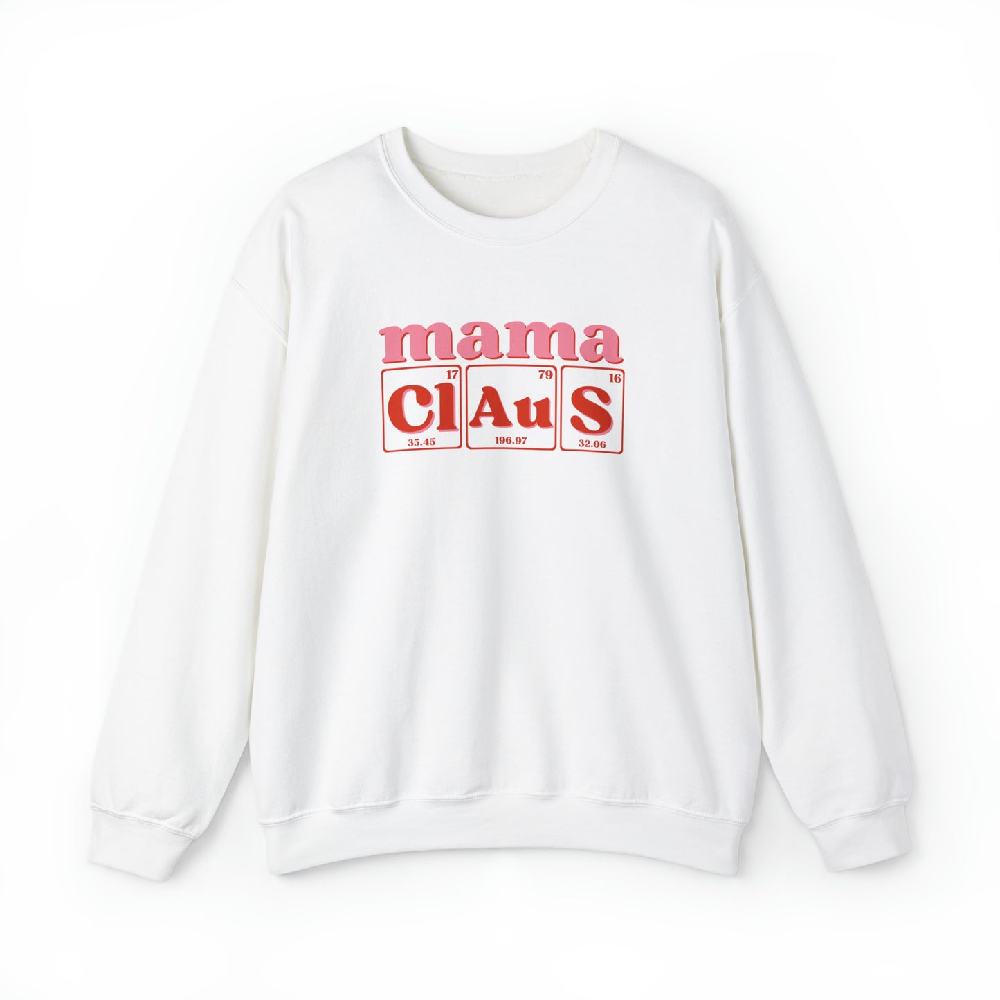 Mama Claus Crewneck Sweatshirt, Christmas Crewneck Sweatshirt, Christmas Sweathirt, Holiday Sweatshirt