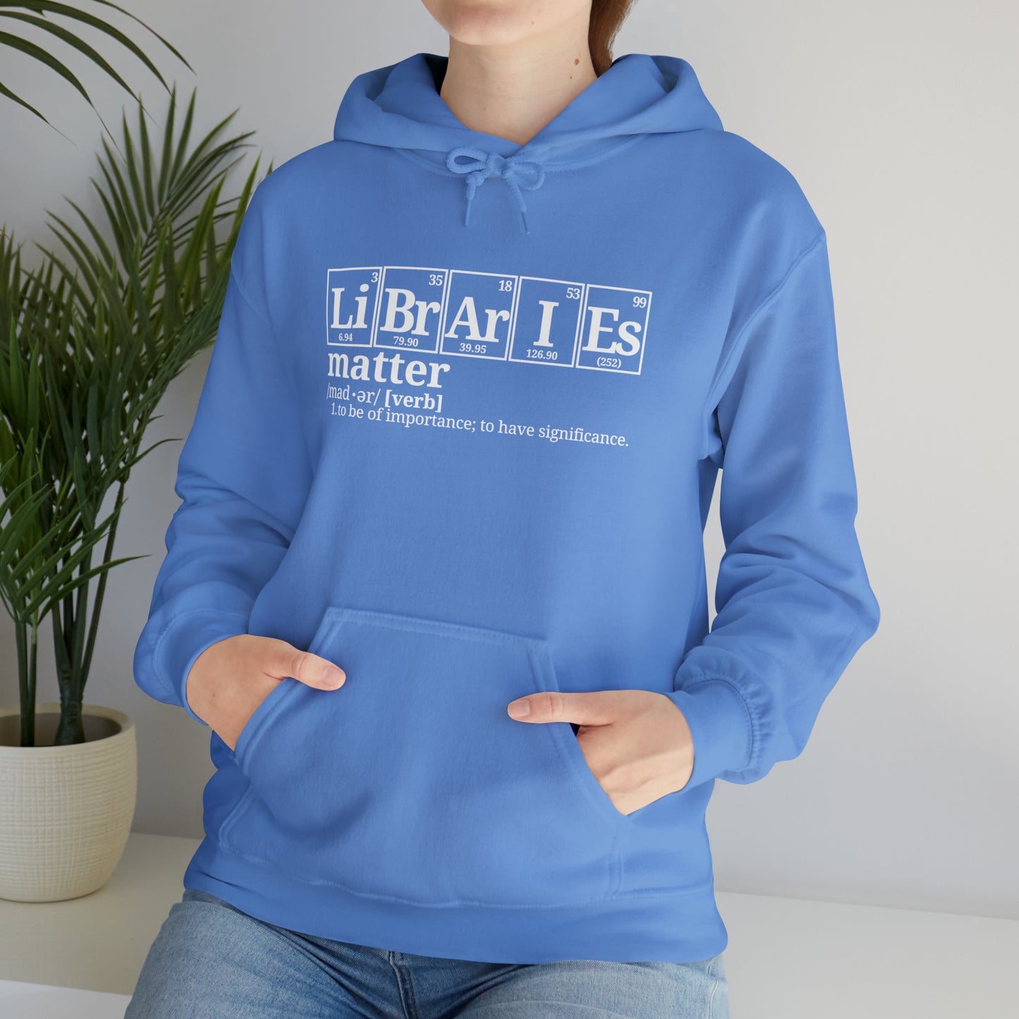 Libraries Matter Hooded Sweatshirt, Libraries Matter Hoodie, Librarian Hoodie, Librarian Sweatshirt