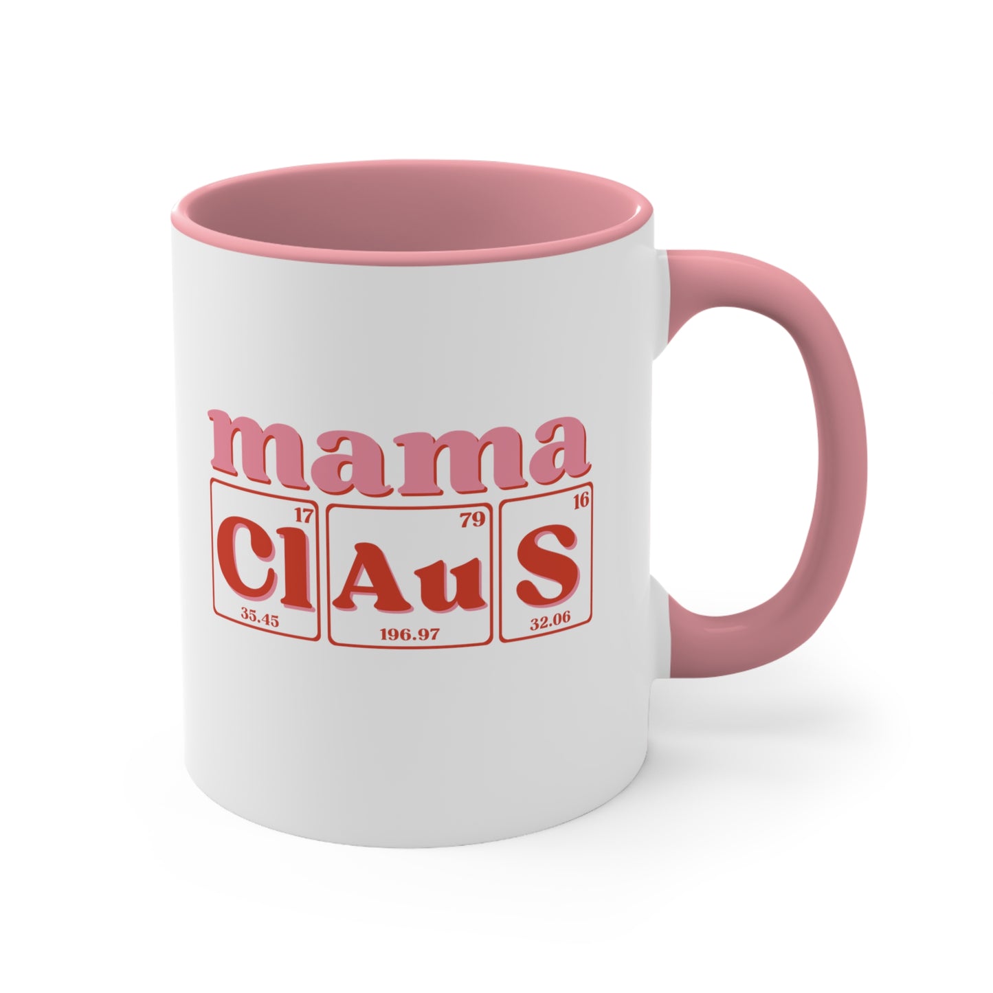 11 oz. - Mama Claus Christmas Coffee Mug, Christmas Mug, Holiday Coffee Mug, Holiday Mug, Science Coffee Mug, Scientist Gift, Science Mom