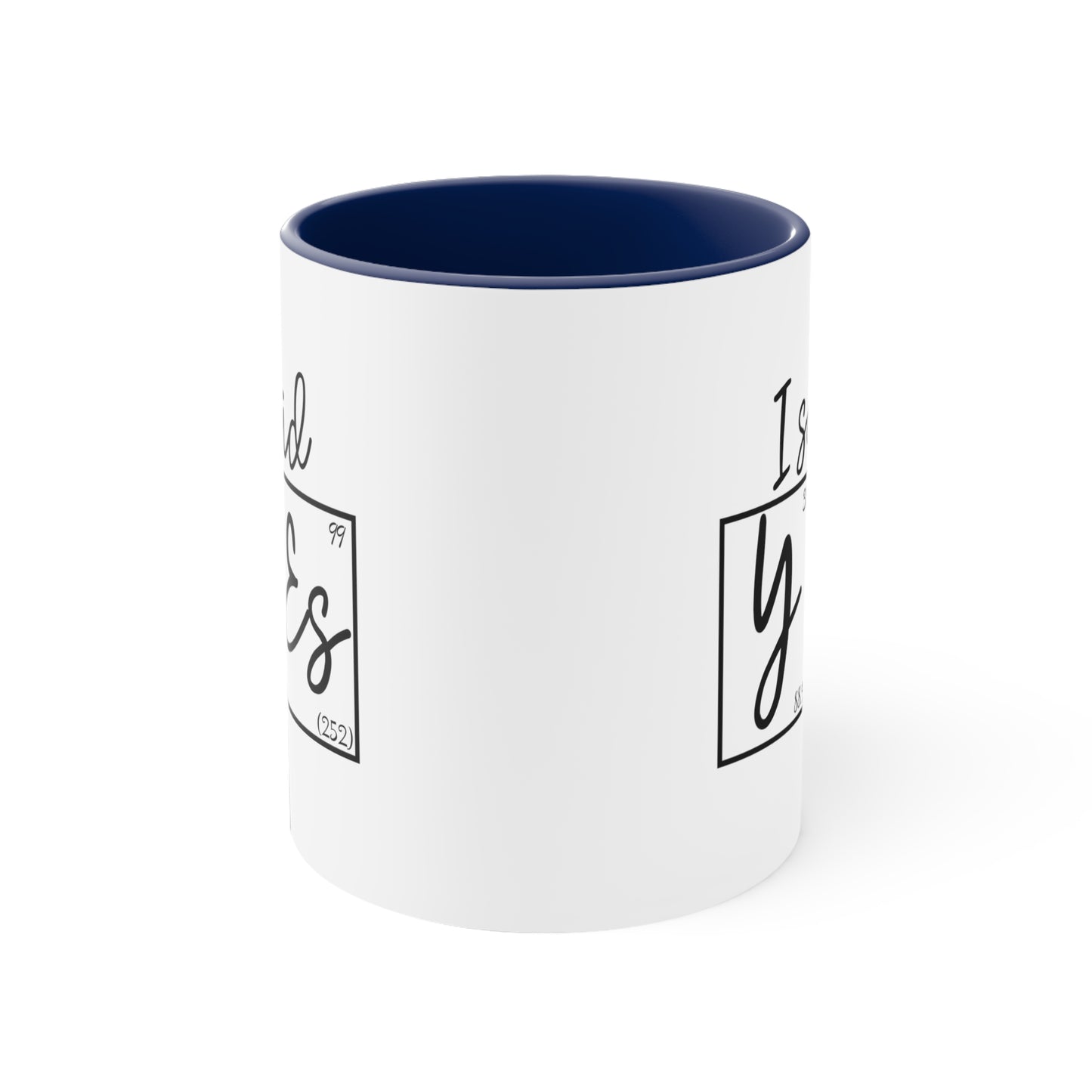 11oz - I Said Yes! Engagement Announcement Science Mug
