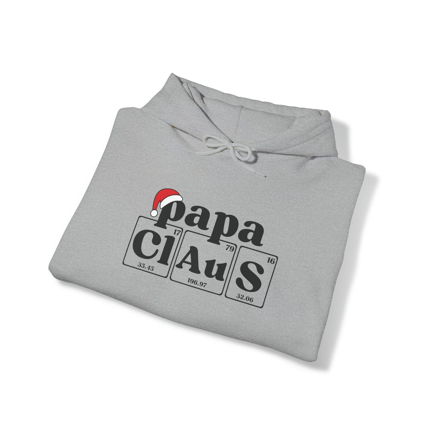 PaPa Claus Christmas Hoodie, Periodic Table Gift, Christmas Chemistry Sweater, Breaking Bad, Holiday Sweatshirt, Science Teacher, Scientist