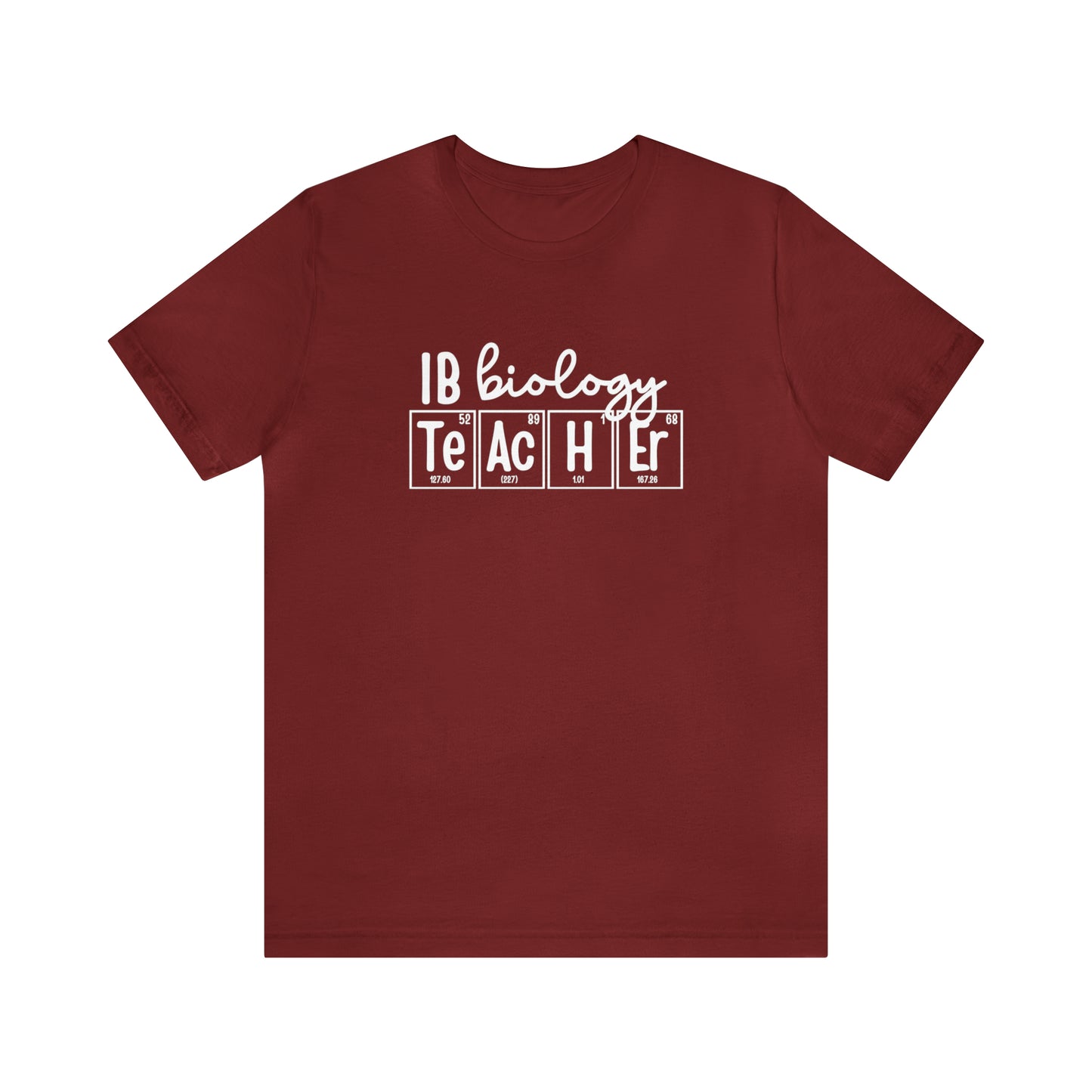 IB Biology Teacher Shirt, Biology Gift