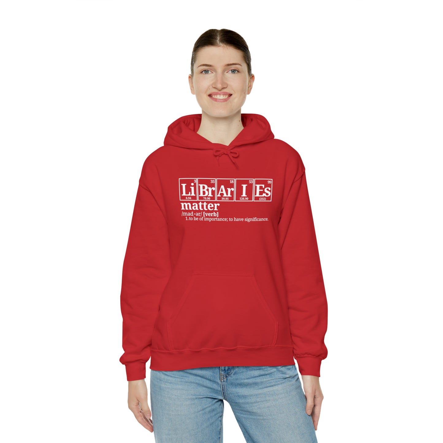 Libraries Matter Hooded Sweatshirt, Libraries Matter Hoodie, Librarian Hoodie, Librarian Sweatshirt