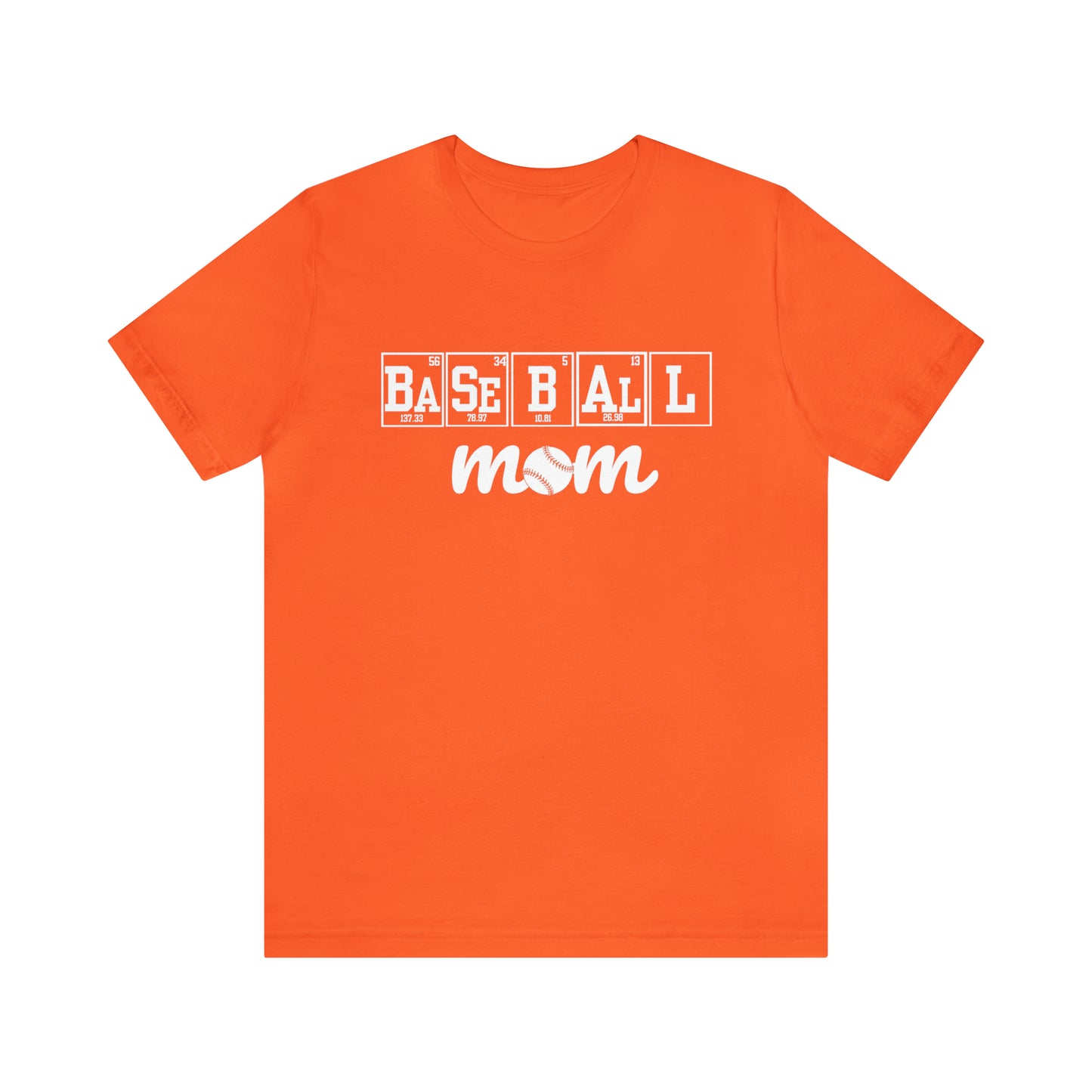 Baseball Mom Science T-Shirt