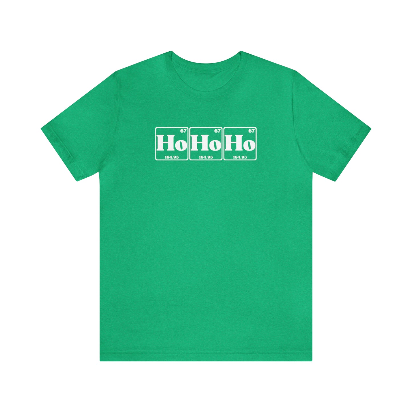Ho Ho Ho Christmas Shirt, Christmas T-Shirt, Holiday T-Shirt, Science Holiday Shirt