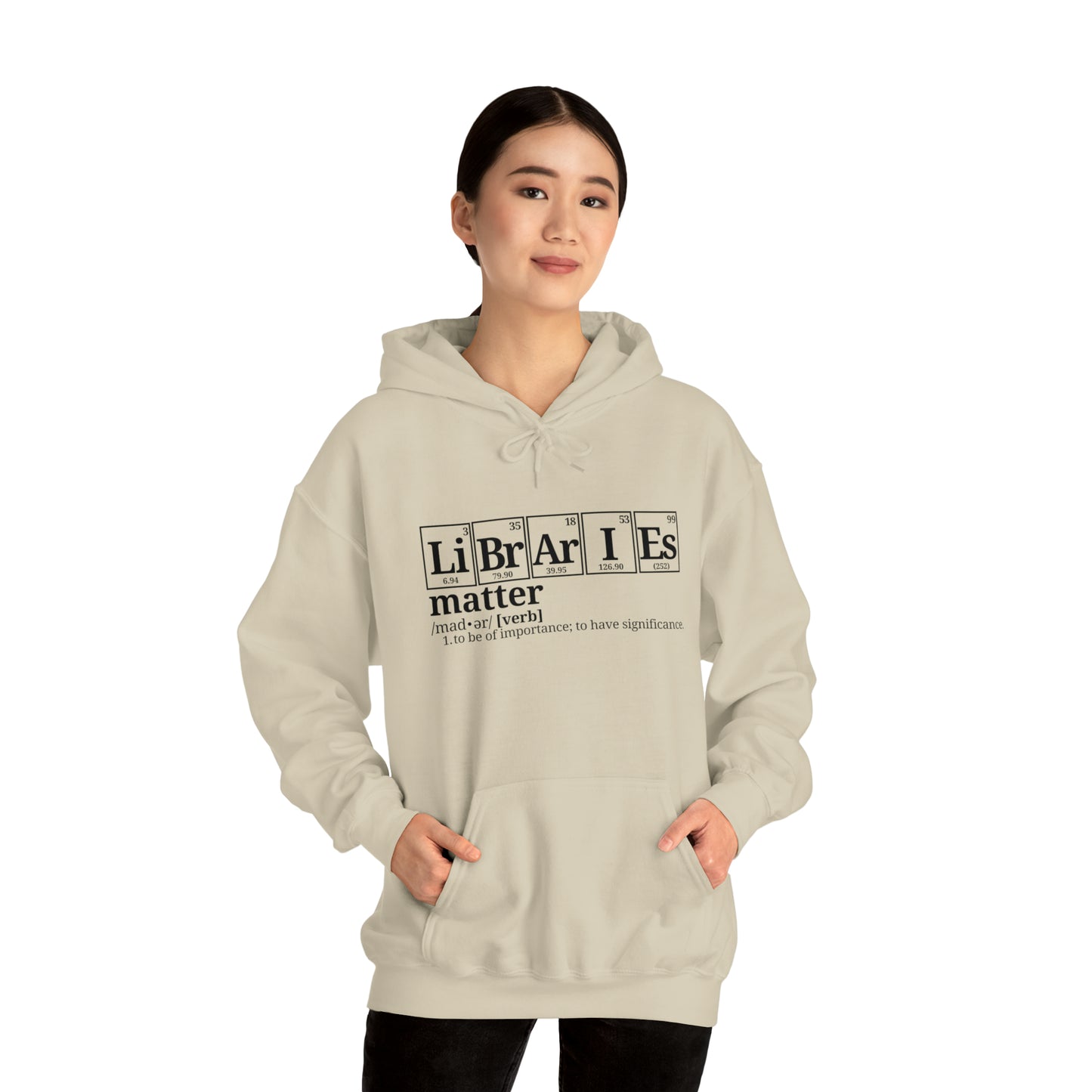 Libraries Matter Hooded Sweatshirt, Libraries Matter Hoodie, Librarian Hoodie, Librarian Sweatshirt