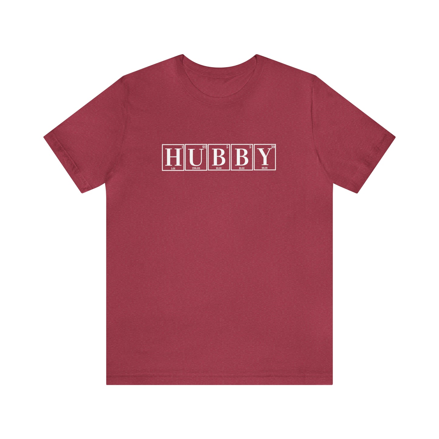 Hubby Shirt, Hubby Science Shirt, Chemistry Shirt, Chemistry Gift, Hubby shirt, Periodic Table Humor, Science-themed Tee, Chemistry of Love