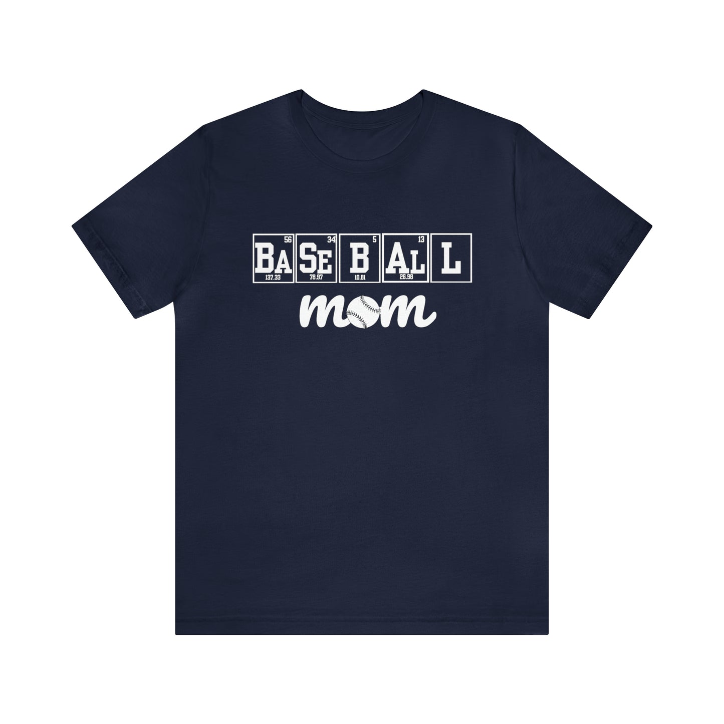 Baseball Mom Science T-Shirt
