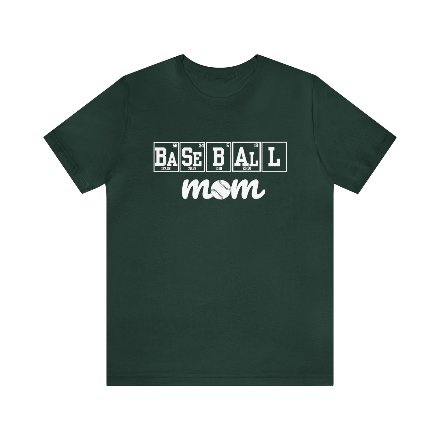 Baseball Mom Science T-Shirt