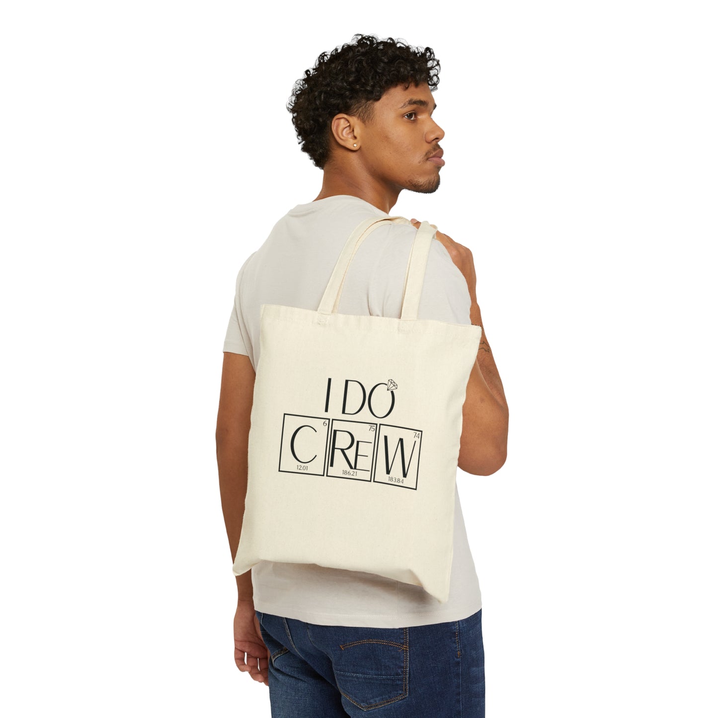 Custom Wedding Party Tote Bag - Bridesmaid