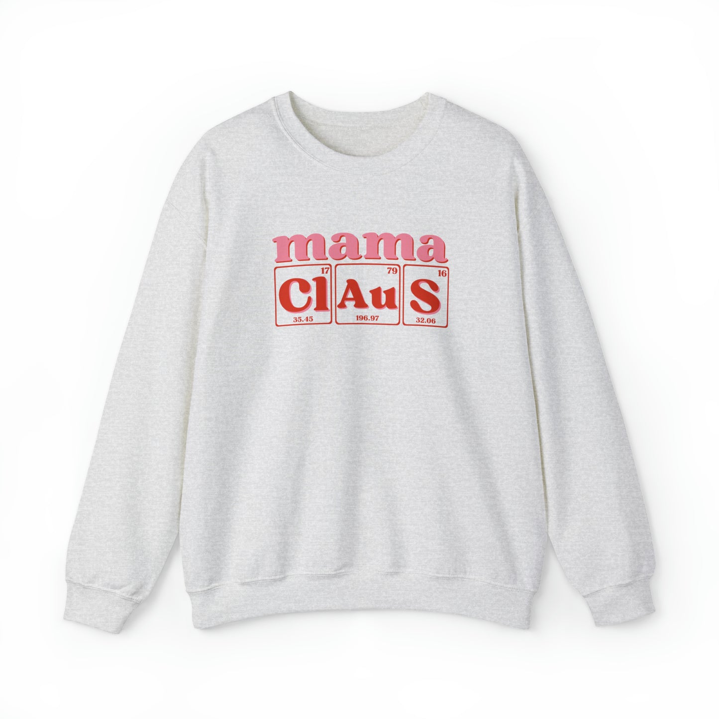 Mama Claus Crewneck Sweatshirt, Christmas Crewneck Sweatshirt, Christmas Sweathirt, Holiday Sweatshirt