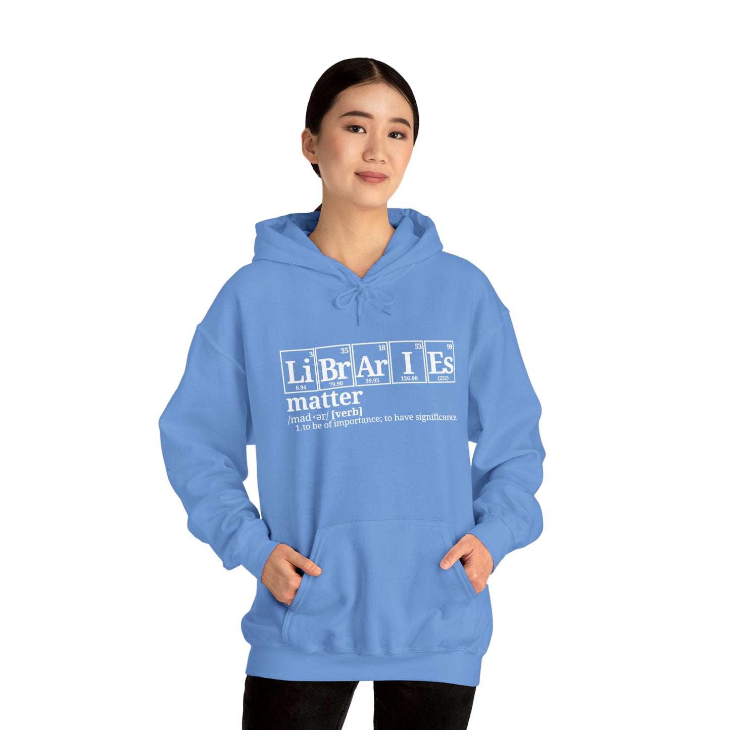 Libraries Matter Hooded Sweatshirt, Libraries Matter Hoodie, Librarian Hoodie, Librarian Sweatshirt