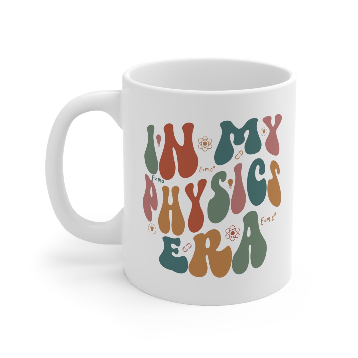 11 oz - In My Physics Era Retro Science Mug, Scientist Coffee Mug, Physicist Gift, Physics Teacher Mug, Breaking Bad