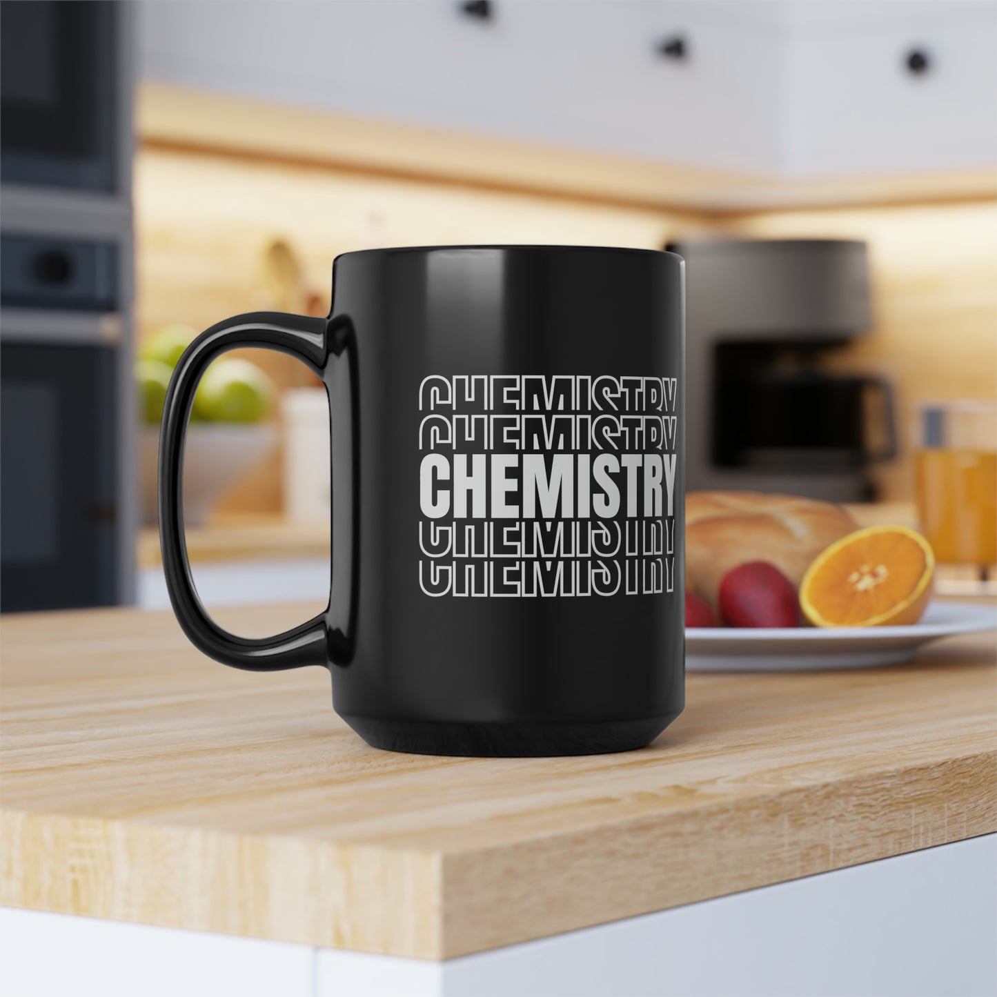 15oz - Chemistry Science Mug - Black