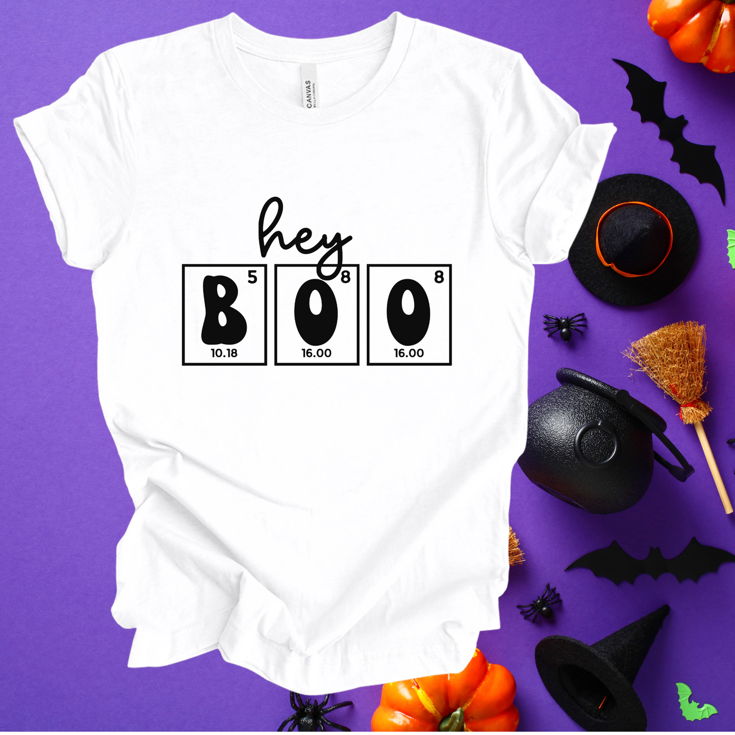 Hey Boo! Science Halloween T-Shirt