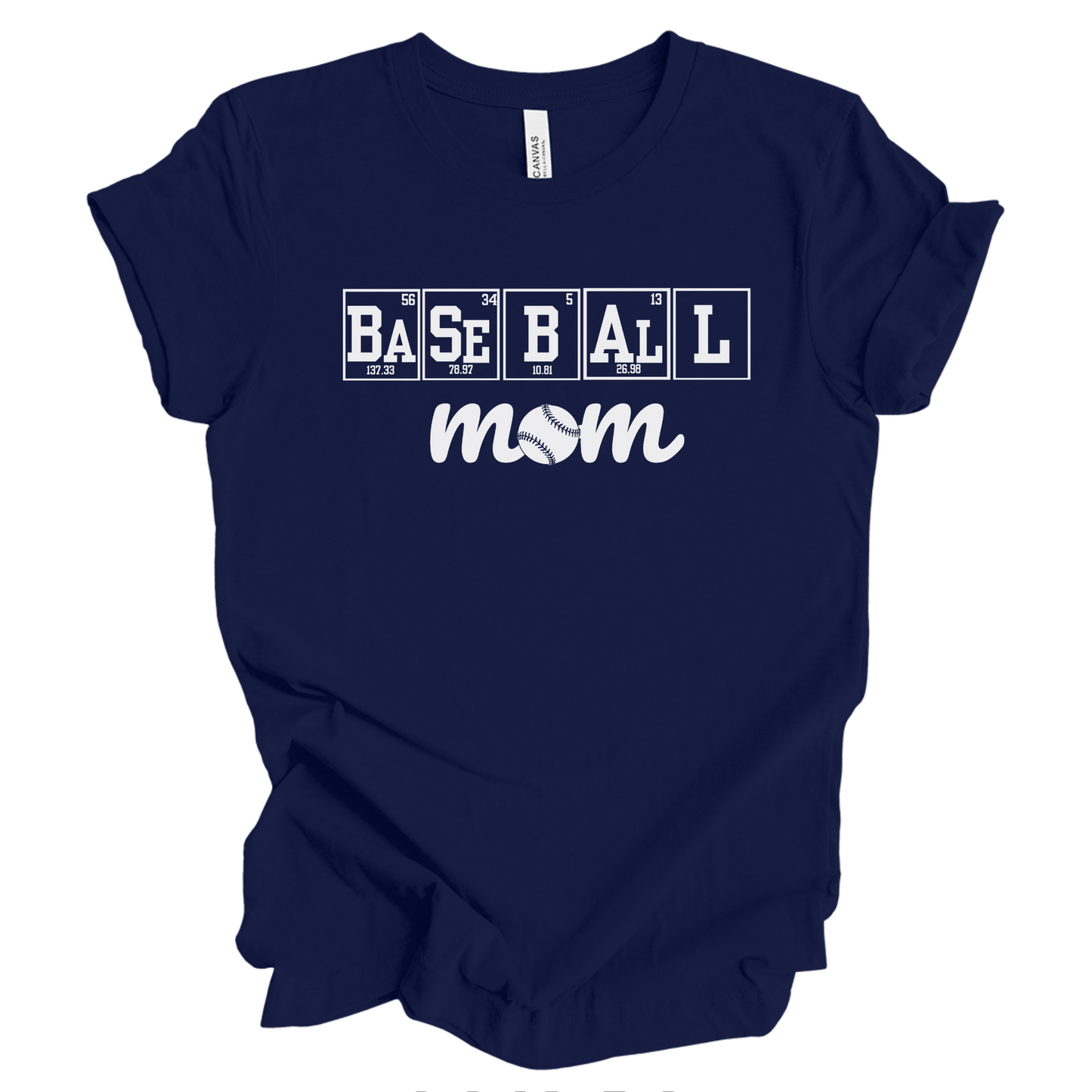 Baseball Mom Science T-Shirt