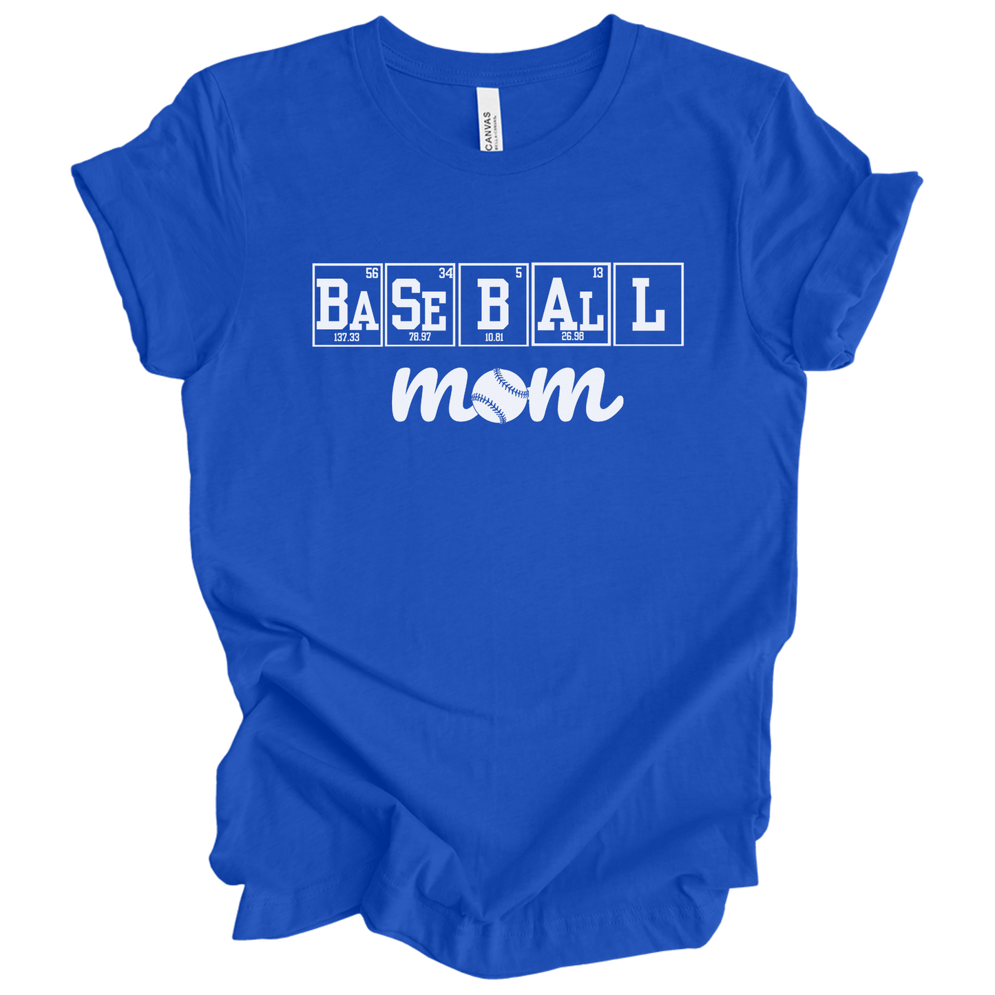 Baseball Mom Science T-Shirt