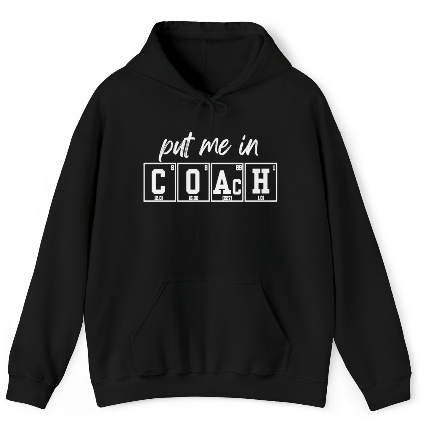 Put Me in Coach Hooded Sweatshirt - Game Day Science Hoodie