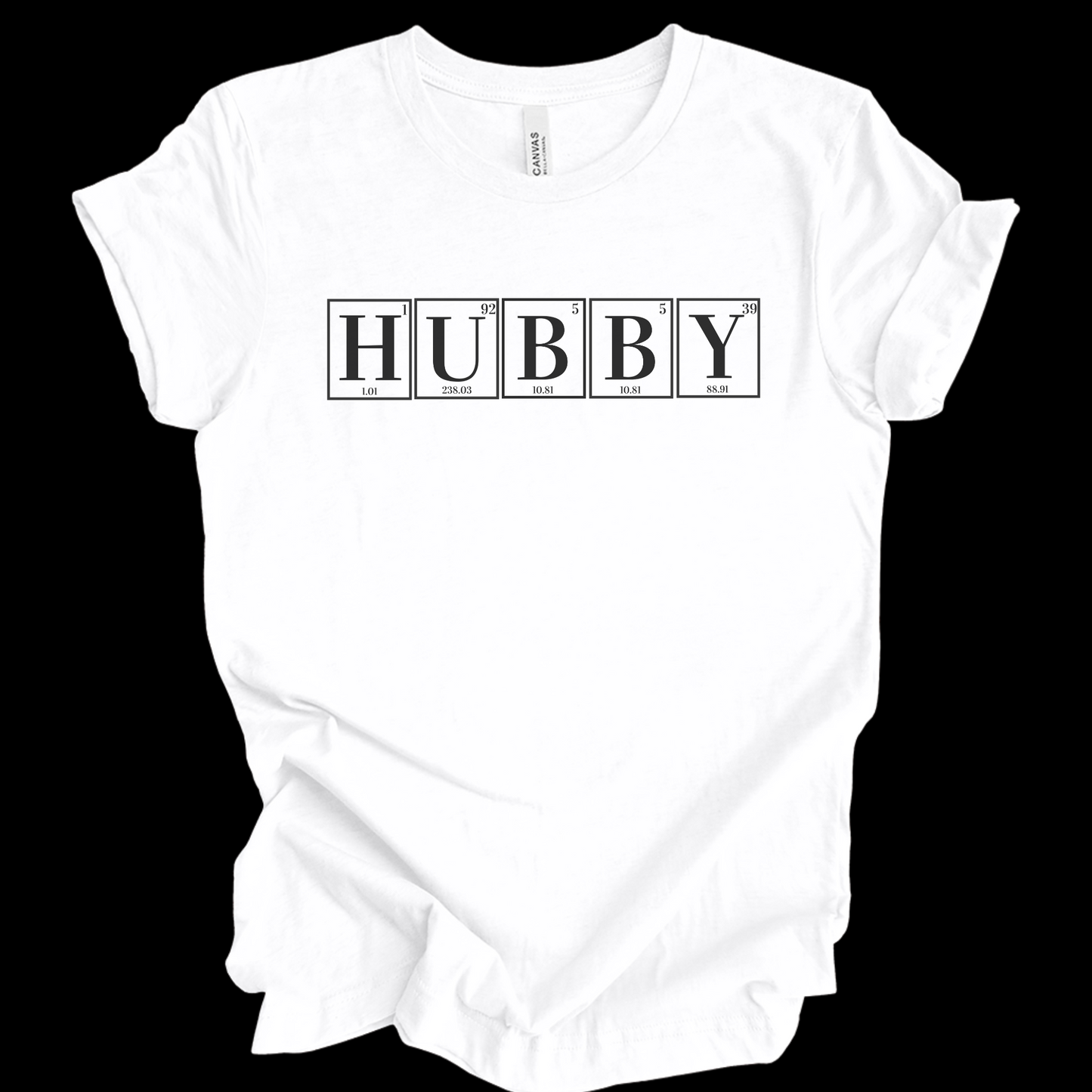 Hubby Shirt, Hubby Science Shirt, Chemistry Shirt, Chemistry Gift, Hubby shirt, Periodic Table Humor, Science-themed Tee, Chemistry of Love