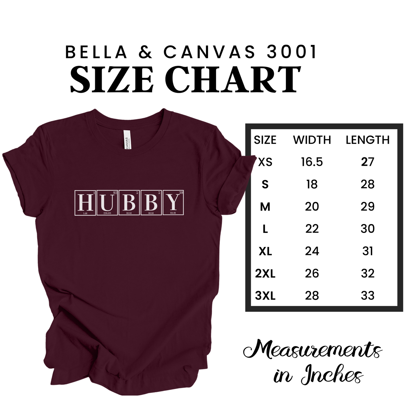 Hubby Shirt, Hubby Science Shirt, Chemistry Shirt, Chemistry Gift, Hubby shirt, Periodic Table Humor, Science-themed Tee, Chemistry of Love